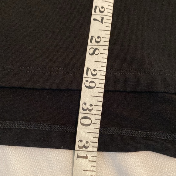 Athleta tunic top dress Tencel blend M black - Picture 12 of 16